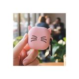 Caseonn Samsung Galaxy Buds 2 Pro Kılıf Karakter Figürlü Kedi Pembe