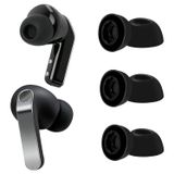 CaseOnn Samsung Galaxy Buds 3 Pro Uyumlu Yedek Silikon Kulaklık Ucu (3 Farklı Boy S/M/L) - Siyah [Galaxy Buds 3 Pro ile Uyumlu]