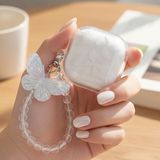 Caseonn Samsung Galaxy Buds 4 Pro Kılıf Figürlü 3D Kelebek Şeffaf - Çok Renkli