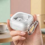 Caseonn Samsung Galaxy Buds 4 Pro Kılıf V2 Askı Aparatlı Transparan Silikon Şeffaf