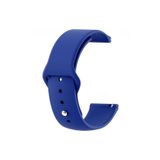 CaseOnn TCL Movetime MT46 ile Uyumlu Kordon Esnek Spor Silikon Kayış Parlament Mavi