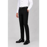 Caserta Comfort Fit Likralı Boru Paça Erkek Kumaş Pantolon - 7711 - 44 - Siyah