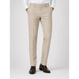 Caserta Regular Fit Likralı Erkek Kumaş Pantolon - 7558 - Krem - 46