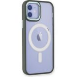 Casetify Apple iPhone 11 Kılıf Room Magneticsafe Silikon - Köknar Yeşili