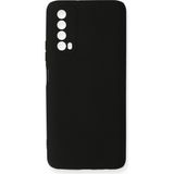 Casetify Huawei P Smart 2021 Yumuşak Silikon Kılıf - Siyah