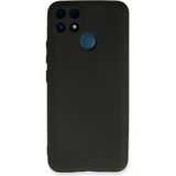 Casetify Realme C25S Kılıf First Silikon - Siyah