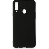 Casetify Samsung Galaxy A20S Yumuşak Silikon Kılıf - Siyah