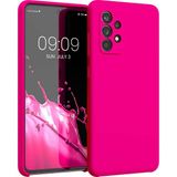 Casetify Samsung Galaxy A33 5g Kılıf Lansman Içi Kadife Silikon Kılıf Kapak - Fuşya
