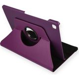Casetify Samsung Galaxy P610 Tab S6 Lite 10.4 Kılıf 360 Tablet Dönerli Kılıf - Mürdüm