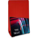 Casetify Samsung Galaxy T290 Tab A 8 Kılıf Tablet Smart Kılıf - Kırmızı
