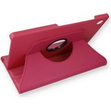 Casetify Samsung Galaxy X200 Tab A8 10.5 Kılıf 360 Tablet Dönerli Kılıf - Pembe