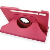 Casetify Samsung Galaxy X700 Tab S8 11 Kılıf 360 Tablet Dönerli Kılıf - Pembe
