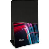 Casetify Samsung Galaxy X800 Tab S8 Plus 12.4 Kılıf Tablet Smart Kılıf - Siyah