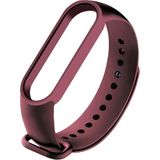 Casetify Xiaomi Mi Band 7 Akıllı Bileklik Silikon Saat Kordonu (Saat Içermez Sadece Kordondur) - Bordo