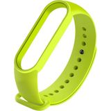 Casetify Xiaomi Mi Band 7 Akıllı Bileklik Silikon Saat Kordonu (Saat Içermez Sadece Kordondur) - Neon Yeşil