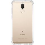 Caseworld Huawei Mate 10 Lite ile Uyumlu Kapak Köşe Korumalı Airbag Antishock Silikon Şeffaf Kılıf - Saydam