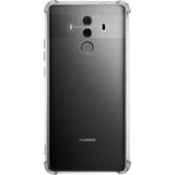 Caseworld Huawei Mate 10 Pro ile Uyumlu Kapak Köşe Korumalı Airbag Antishock Silikon Şeffaf Kılıf - Saydam