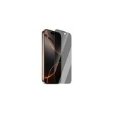Caseworld İphone 15 Plus Caseworld Crystal Shadow Serisi 0.15Mm 3D Privacy Hayalet Cam Ekran Koruyucu Siyah