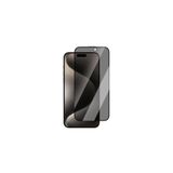 CaseWorld iPhone 15 Plus Uyumlu Ultra-Thin Serisi Privacy 0.15mm HA Cam Ekran Koruyucu Siyah