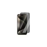 Caseworld İphone 15 Pro Max Caseworld Hd Serisi 0.33Mm Privacy Temperli Cam Ekran Koruyucu Siyah