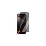 CaseWorld iPhone 16 Plus ile Uyumlu CaseWorld 0.25mm Privacy 3D Cam Ekran Koruyucu Uygulama Aparatlı Siyah