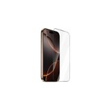 CaseWorld iPhone 16 Plus ile Uyumlu CaseWorld Crystal Essence Serisi 0.15mm 3D&HD Temperli Cam Ekran Koruyucu Şeffaf