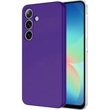 Caseworld Samsung Galaxy A17 Kapak Içi Kadife Kamera Korumalı Lansman Silikon Kılıf - Mor
