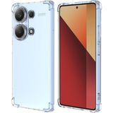 Caseworld Xiaomi Redmi Note 13 Pro 4g Kapak Kamera Korumalı Airbag Antishock Köşe Korumalı Şeffaf Silikon Kılıf