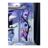 Caseybox Sakura Çiçeği 120x360 Mm Oyun Pc Aksesuarı, Masaüstü Bilgisayar Fan Kapağı