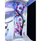 Caseybox Sakura Çiçeği 120X360 mm Oyun PC Aksesuarı Pembe Renkli Fan Kapağı Dayanıklı ve Estetik
