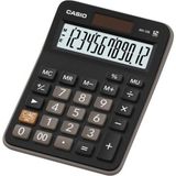 Casio 12 Haneli Hesap Makinesi MX-12B-BK LCD Ekran Özellikli Pratik Kullanım