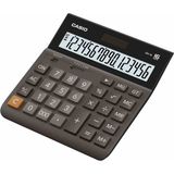 Casio 16 Hane Masa Üstü Hesap Makinesi DH-16 - Yok - Siyah