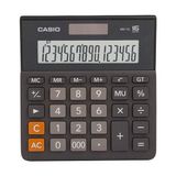 Casio 16 Hane Masa Üstü Hesap Makinesi MH-16 - Yok - Siyah