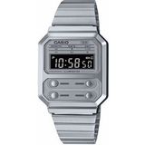 Casio A100WE-7BDF Erkek Kol Saati Gri Dijital