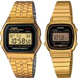 Casio A159WGEA-1DF-LA670WGA-1DF Retro Çift Kol Saati (Kadın-Erkek)