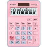 Casio Açık Pembe+Açık Mavi 12 Hane Masa Üstü Hesap Makinesi