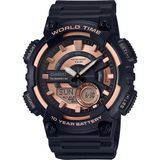 Casio Aeq-110W-1A3vdf Quartz Silikon Siyah 10 Atm 47 Mm Erkek Kol Saati