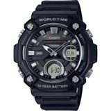Casio Analog-Digital Combination 52.2 mm Quartz Saat AEQ-120W-1AVDF - 52,2 mm