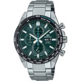 Casio Casıo EFR-574DB-3AVUDF Edıfıce Çelik Kasa Çelik Kordon Takvimli Kronometreli Erkek Kol Saati - Standart
