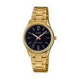 Casio Casıo LTP-V005G-1B Çelik Kordon Gold Renk Kadın Kol Saati - Standart
