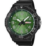 Casio Casıo MRW-210H-3BVDF Silikon Kayış Kordon Takvimli Spor Erkek Kol Saati - Standart