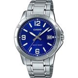 Casio Casıo MTP-V004D-2BUDF Çelik Kordon Erkek Kol Saati - Gümüş