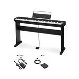 Casıo Cdp-S110bk 88 Tuslu Dijital Piyano + Cs46 Sehpa