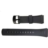 Casio Dbc-32 -Uyumlu Silikon Saat Kordonu Kayışı - Siyah