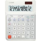 Casio DE-12E-WE Beyaz 12 Haneli Ergonomik Tuşlu Masa Üstü Hesap Makinesi