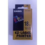 Casio Des Casıo XR-18GD1 Gold-Black Etiket Makinesi Kartuşu