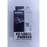 Casio Des Casıo XR-18SR Sılver-Black Etiket Makinesi Kartuşu