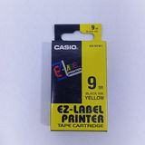 Casio Des Casıo Xr-9yw1 (Yellow-Black) Etiket Makinesi Kartuşu