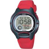 Casio Digital LW-200-4AVDF Çocuk Unisex Kol Saati Kırmızı Kasa ve Kordon ile Alarm ve Kronometre Özellikli