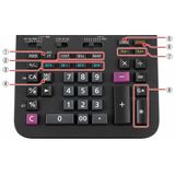 Casio DR-120R (TM) Hesap Makinesi